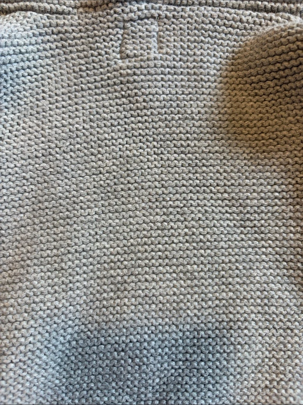 Cozy Light Gray Baby Knit Hooded Cardigan with Ears
